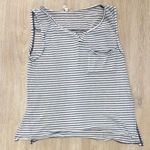 Free People Oversized Striped Tank Top XS